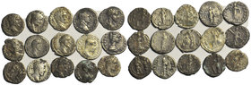 15 denari coins. OT SOLD AS IS, NO RETURNS. Conduction see picture.