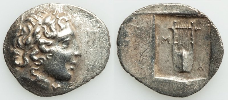 LYCIAN LEAGUE. Masicytes. Ca. 1st century BC. AR hemidrachm (17mm, 1.64 gm, 12h)...