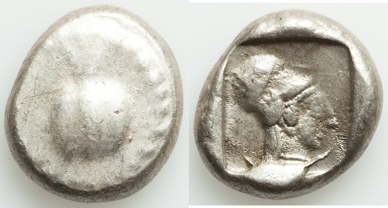 PAMPHYLIA. Side. Ca. 5th century BC. AR stater (20mm, 10.99 gm, 5h). Fine. Ca. 4...