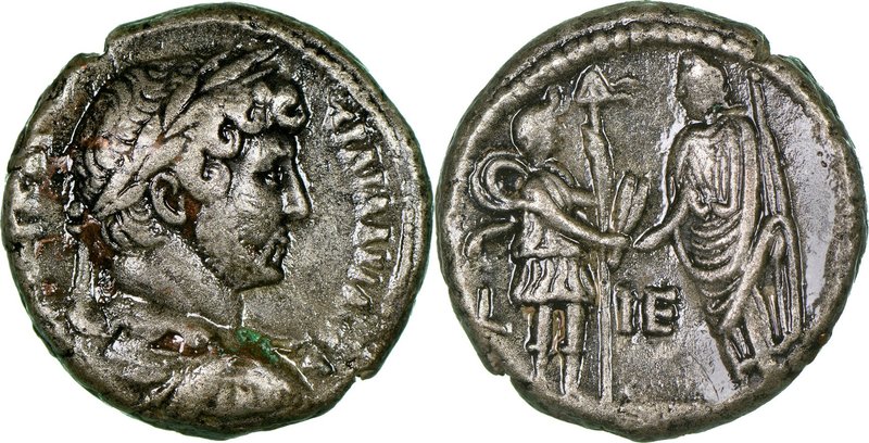 EGYPT. Alexandria. Hadrian (AD 117-138). BI tetradrachm (23mm, 11.54 gm, 12h). N...