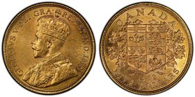 George V gold 5 Dollars 1912 MS62 PCGS, Ottawa mint, KM26. AGW 0.2419 oz.

HID09801242017