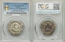 Havana. Charles IV cast silver "Proclamation" Medal (2 Reales) 1789 Genuine (Tooled) PCGS, Herrera-150, Medina-174, Rosa-224. 28mm. 6.45gm. The 1789 m...