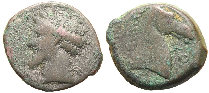 ANCIENT CARTHAGE & NUMIDIA. NORTH AFRICA, NUMIDIA OR ZEUGITANE (UNDER CARTHAGINI...