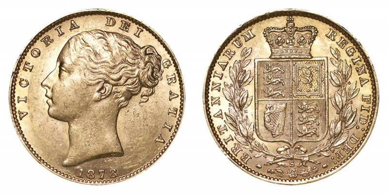 AUSTRALIA. Victoria, 1837-1901. Gold Sovereign, 1878-S, Sydney. Good extremely f...