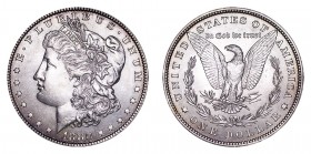 UNITED STATES. Morgan Dollar, 1878-1921. $1, 1880, Philadelphia. Choice mint state.. 26.73 g. 38.1 mm. Mintage: 12,601,335. KM# 110. Choice mint state...
