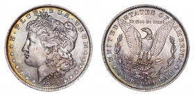 UNITED STATES. Morgan Dollar, 1878-1921. $1, 1883-O, San Fransisco. Choice mint state.. 26.73 g. 38.1 mm. Mintage: 8,725,000. KM# 110. Choice mint sta...