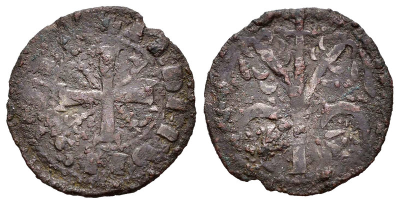 Reino de Castilla y León. Alfonso VIII (1158-1214). Dinero. (Bautista-244). Ve. ...