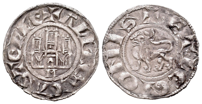 Reino de Castilla y León. Alfonso X (1252-1284). Pepión. Murcia. (Bautista-347)....