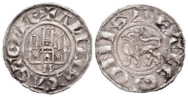 Reino de Castilla y León. Alfonso X (1252-1284). Pepión. Murcia. (Bautista-347). Ve. 1,04 g. ConM bajo el castillo. EBC-. Est...90,00.