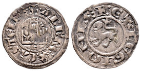 Reino de Castilla y León. Pepión. Murcia. (Bautista-347.1). Ve. 0,99 g. Con H bajo el castillo. MBC-. Est...60,00.