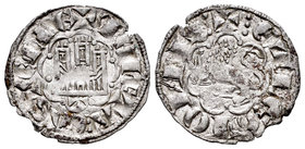 Reino de Castilla y León. Alfonso X (1252-1284). Novén. Toledo. (Bautista-401). Ve. 0,77 g. T debajo del castillo. EBC-. Est...25,00.