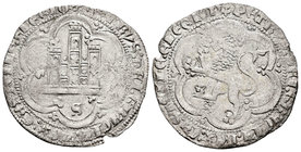 Reino de Castilla y León. Pedro I (1350-1368). 4 maravedis. Sevilla. S. (Abm-386). (Bautista-536). Ve. 3,96 g. Muesca. MBC. Est...140,00.