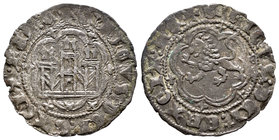 Reino de Castilla y León. Enrique III (1390-1406). Blanca. Toledo. (Bautista-770). Ae. 1,47 g. Con T bajo el castillo. MBC-. Est...25,00.