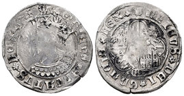 Reino de Castilla y León. Enrique IV (1454-1474). 1 real. Segovia. (Bautista-893). Ag. 3,43 g. BC. Est...120,00.