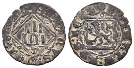 Reino de Castilla y León. Enrique IV (1454-1474). Blanca de rombo. Toledo. (Bautista-1085). Ve. 1,15 g. T bajo el castillo. MBC-. Est...25,00.