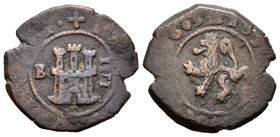 Felipe III (1598-1621). 4 maravedís. 1603. Burgos. (Cal-626). (Jarabo-Sanahuja-D16). Ae. 3,71 g. BC+. Est...15,00.