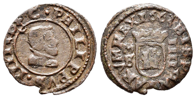 Felipe IV (1621-1665). 4 maravedís. 1663. Madrid. S. (Cal-1448). (Jarabo-Sanahuj...