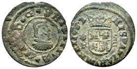 Felipe IV (1621-1665). 8 maravedís. 1662. Coruña. R. (Cal-1304). (Jarabo-Sanahuja-M147). Ae. 2,11 g. MBC-. Est...18,00.