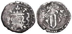 Felipe IV (1621-1665). Dieciocheno. 1624. Valencia. (Cal-1099). Ag. 1,75 g. MBC-. Est...25,00.