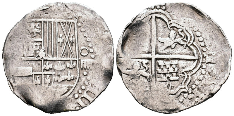 Felipe IV (1621-1665). 4 reales. Potosí. (Cal-tipo 149). Ag. 13,31 g. BC+. Est.....