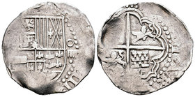 Felipe IV (1621-1665). 4 reales. Potosí. (Cal-tipo 149). Ag. 13,31 g. BC+. Est...90,00.