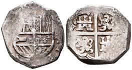 Felipe IV (1621-1665). 8 reales. Sevilla. (Cal-Tipo 127). Ag. 27,36 g. MBC-. Est...150,00.