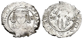 Carlos II (1665-1700). Dieciocheno. 1684. Valencia. (Cal-771). Ag. 2,05 g. Muy redonda. Buen ejemplar. Escasa. EBC. Est...100,00.