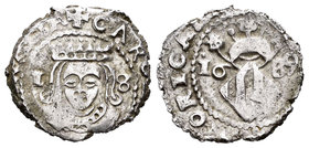 Carlos II (1665-1700). Dieciocheno. 1689. Valencia. (Cal-776). Ag. 2,06 g. Escasa. MBC+. Est...75,00.