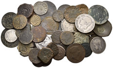 Lote de 70 monedas que incluyen 5 monedas de plata; Monarquía Española (38), Centenario de la Peseta (33) y Portugal (1). A EXAMINAR. BC+/MBC. Est...5...