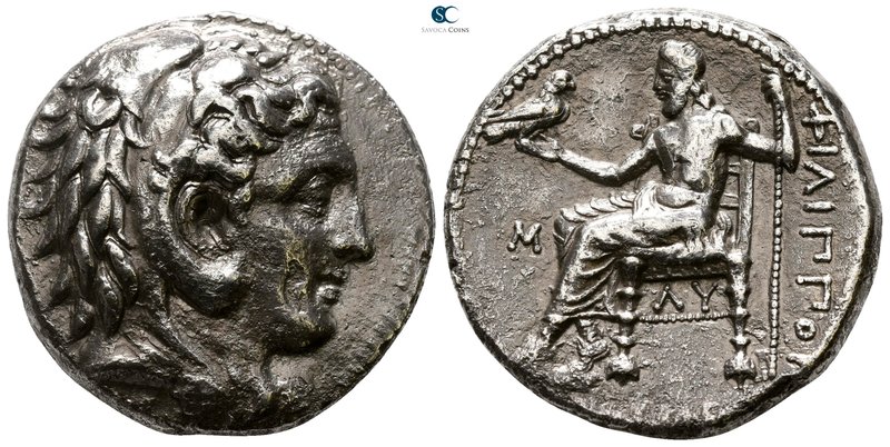 Kings of Macedon. Babylon. Philip III Arrhidaeus 323-317 BC. Tetradrachm AR

2...