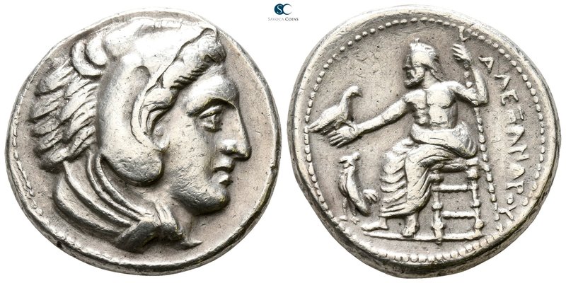 Kings of Macedon. Amphipolis. Alexander III "the Great" 336-323 BC. Tetradrachm ...