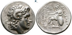 Kings of Thrace. Uncertain mint. Macedonian. Lysimachos 305-281 BC. Struck circa 300-250 BC. Tetradrachm AR