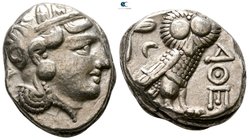 Attica. Athens 350-294 BC. Tetradrachm AR