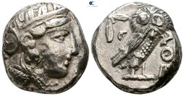 Attica. Athens 350-294 BC. Tetradrachm AR