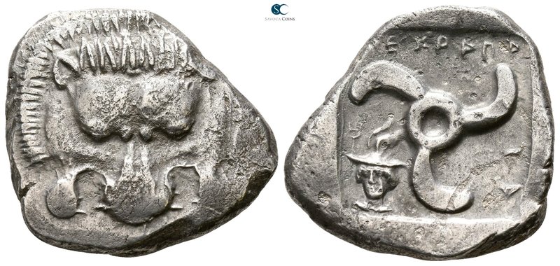 Dynasts of Lycia. Mithrapata circa 390-370 BC. Stater AR

24mm., 9,61g.

Fac...
