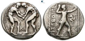 Pamphylia. Aspendos 380-325 BC. Stater AR