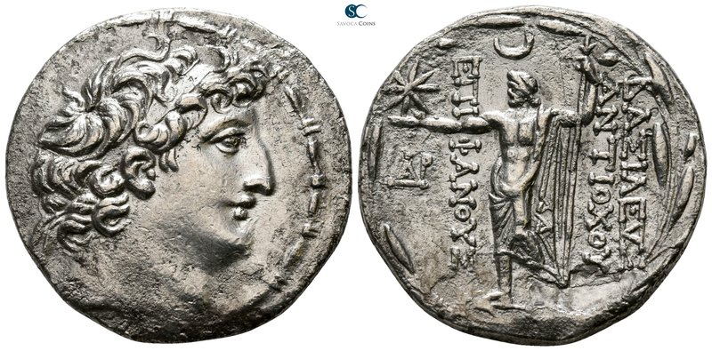 Seleukid Kingdom. Ake-Ptolemaïs. Antiochos VIII Epiphanes (Grypos) 121-97 BC. Te...