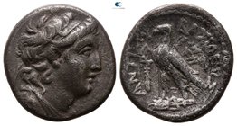Seleukid Kingdom. Tyre. Antiochos VII Euergetes (Sidetes) 138-129 BC. Dated SE 177=136/5 BC. Drachm AR