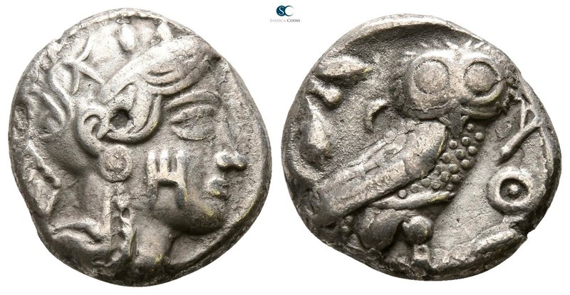 Philistia (Palestine). Uncertain mint circa 450-333 BC. Imitating Athens. Drachm...