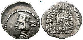 Kings of Parthia. Ekbatana. Vologases III AD 105-147. Drachm AR