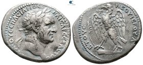Seleucis and Pieria. Antioch. Vespasian AD 69-79. Dated "New Holy Year" 1=AD 69. Tetradrachm AR