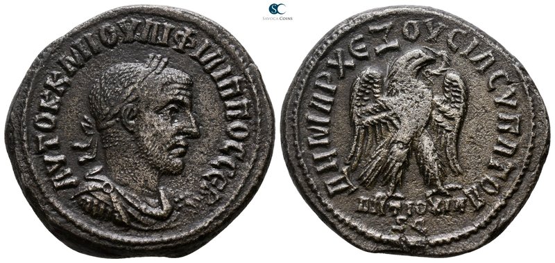 Seleucis and Pieria. Antioch. Philip I Arab AD 244-249. 
Billon-Tetradrachm

...