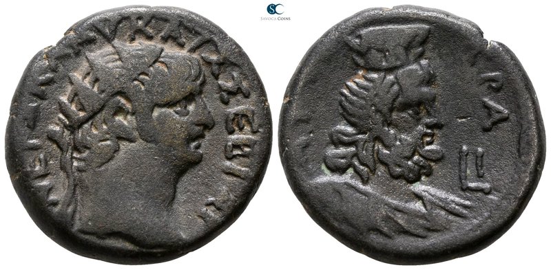 Egypt. Alexandria. Nero AD 54-68. 
Tetradrachm BI

24mm., 13,11g.

NЄPΩ KΛA...