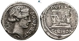 C. Scribonius 154 BC. Rome. Denarius AR