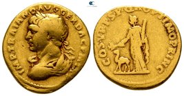 Trajan AD 98-117. Rome. Aureus AV