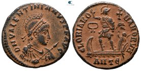 Valentinian II AD 375-392. Struck AD 378-383. Antioch. Follis Æ