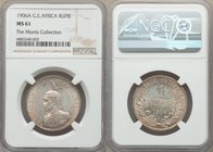 German Colony. Wilhelm II Rupie 1906-A MS61 NGC, Berlin mint, KM10. The single finest example of the date and mintmark seen to-date by NGC, wonderfull...