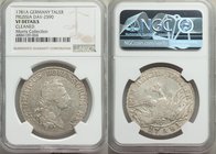 Prussia. Friedrich II Taler 1781-A VF Details (Cleaned) NGC, Berlin mint, KM332.1, Dav-2590. An iconic design with hints of luster preserved in the pr...