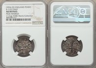 Kings of All England. Cnut (1016-1035) Penny ND (1016-1023) AU Details (Peck Marked) NGC, York mint, Hildulf as moneyer, Quatrefoil type, S-1157, N-78...