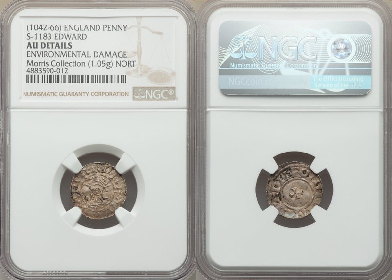 Kings of All England. Edward the Confessor (1042-1066) Penny ND (1062-1065) AU D...